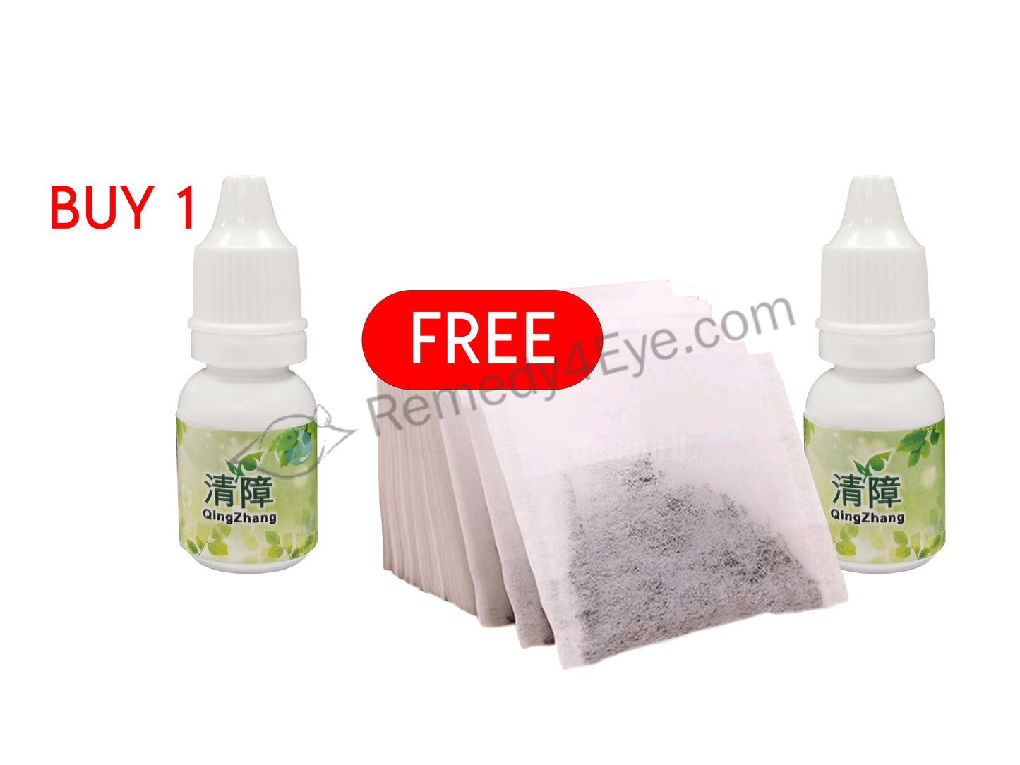 QingZhang Natural Treatment eye drops 清障天然疗方眼药水