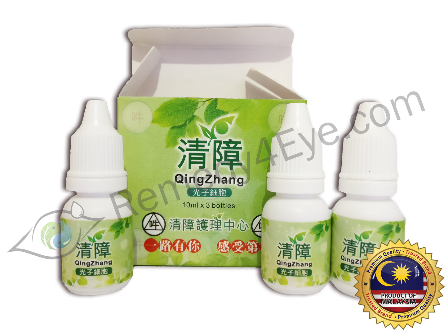 QingZhang Natural Treatment eye drops 清障天然疗方眼药水
