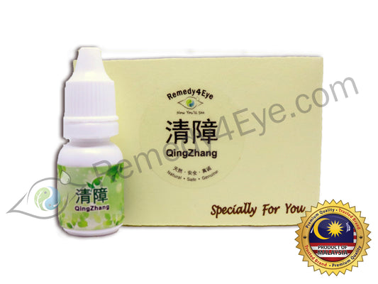 QingZhang Natural Treatment eye drops 清障天然疗方眼药水